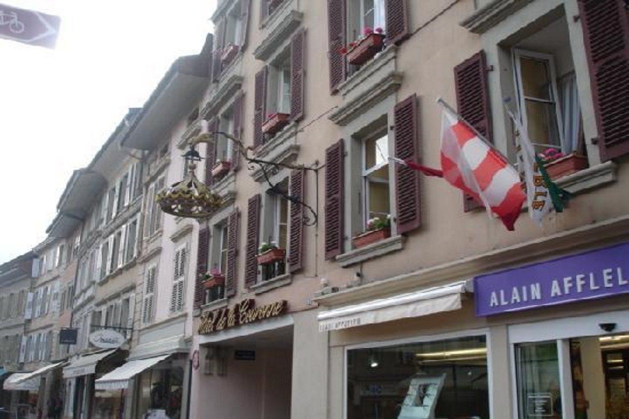 Hotel De La Couronne Morges Exterior photo